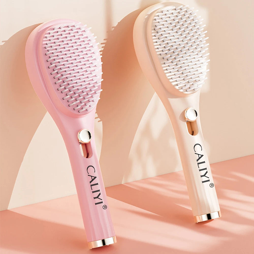 CALIYI Telescopic Magic Comb Not Stick Hair Brush Portable Fluffy Hairdressing Comb Anti Static Styling Tools