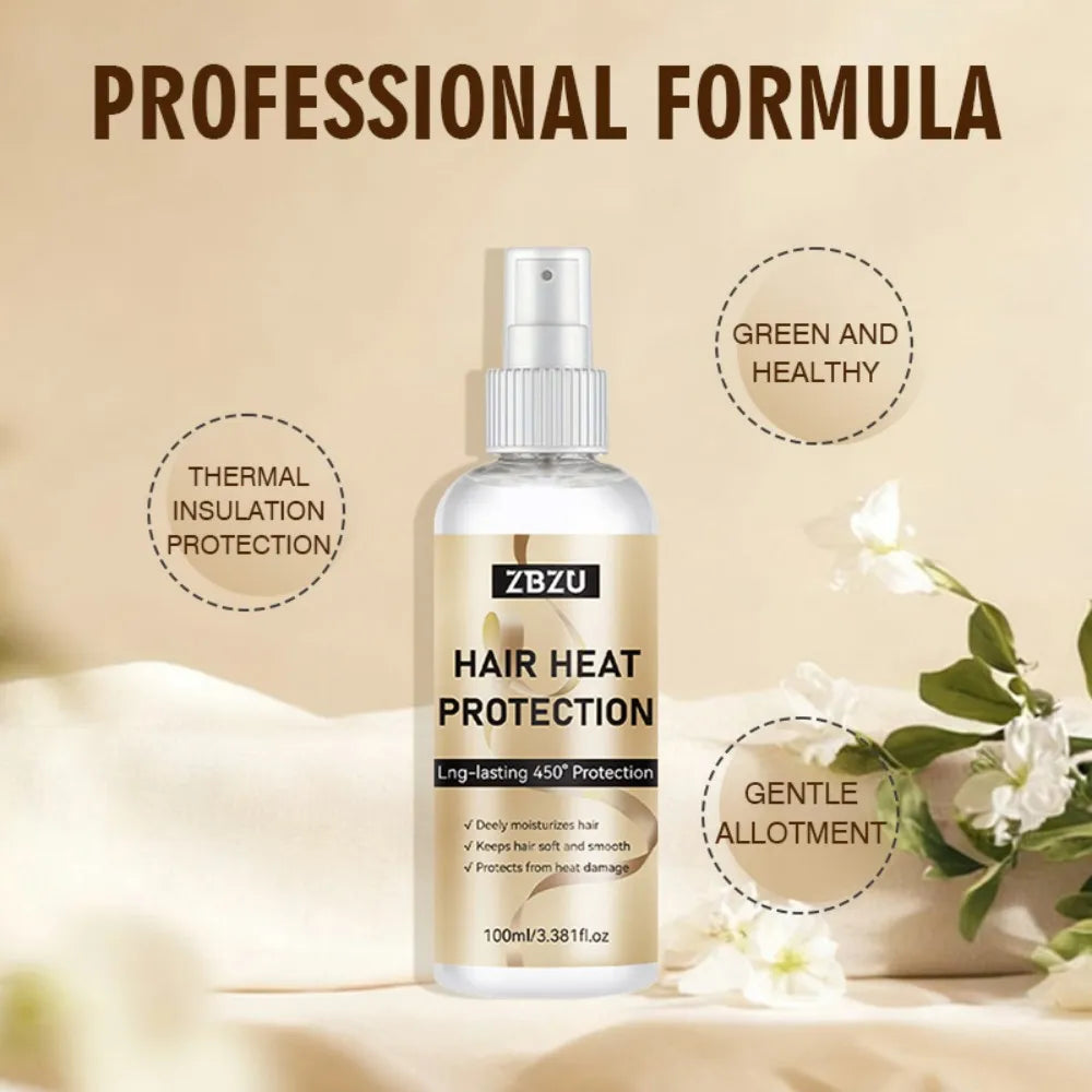 Thermal Protection Spray for Hair Heat Protector Serum Protect Hair From UV Damaged Moisturizing Hair-care Conditioner for Women